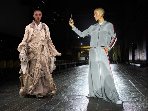 Adwoa Aboah viewing her 5G self image