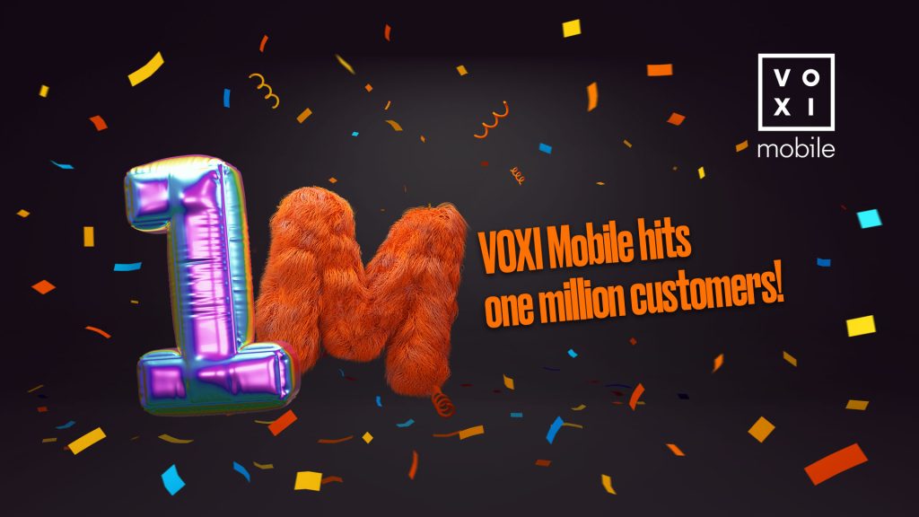VOXI Mobile hits one million customers.